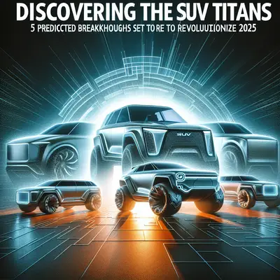 Discovering the SUV Titans: 5 Predicted Breakthroughs Set to Revolutionize 2025